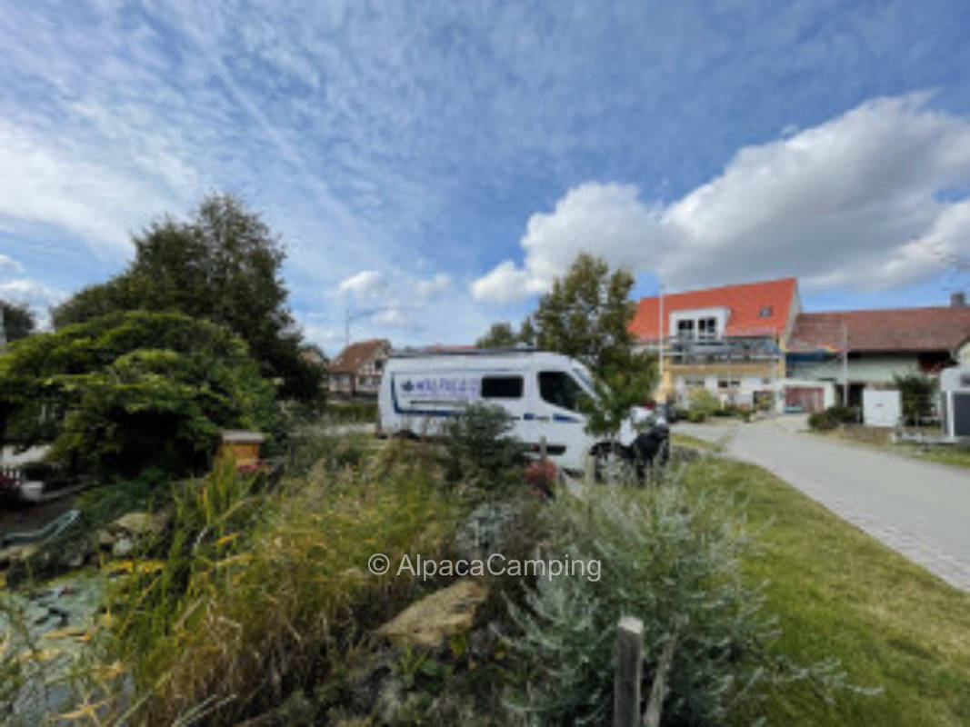 Single parking space at the Landhege, privater Stellplatz