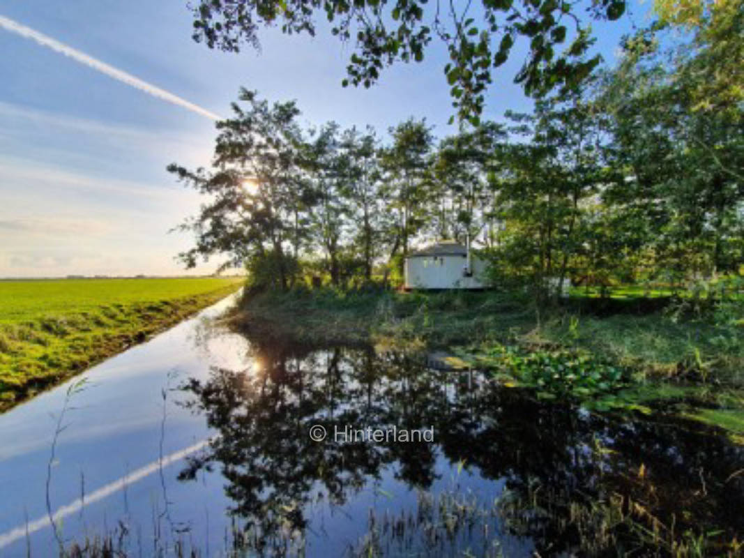 Pitch in a picturesque farming village