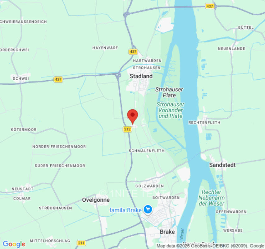 Zeltplatz in Stadland