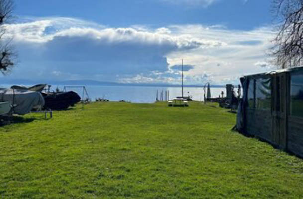Private camping by the lake