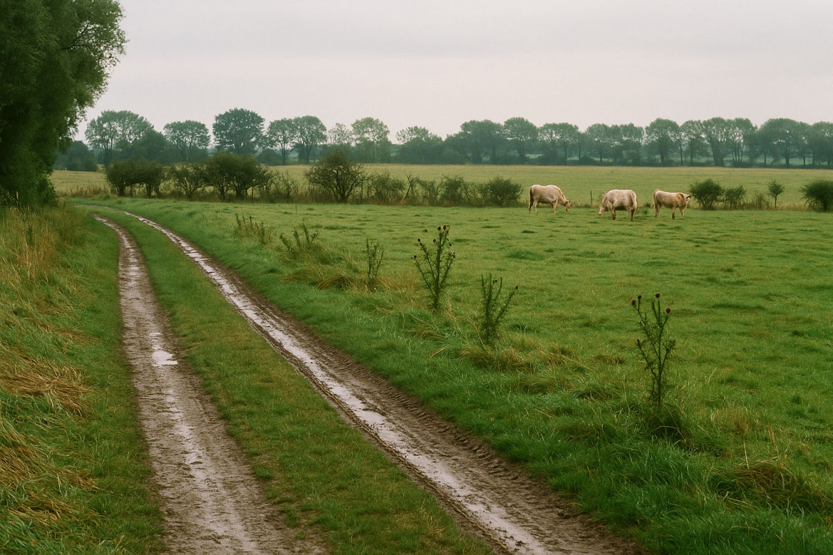 The Münsterland – AI-generated illustrative image