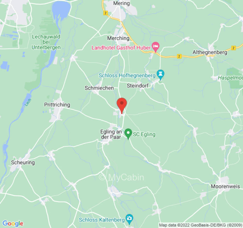 Idyllic campsite in the middle of the village