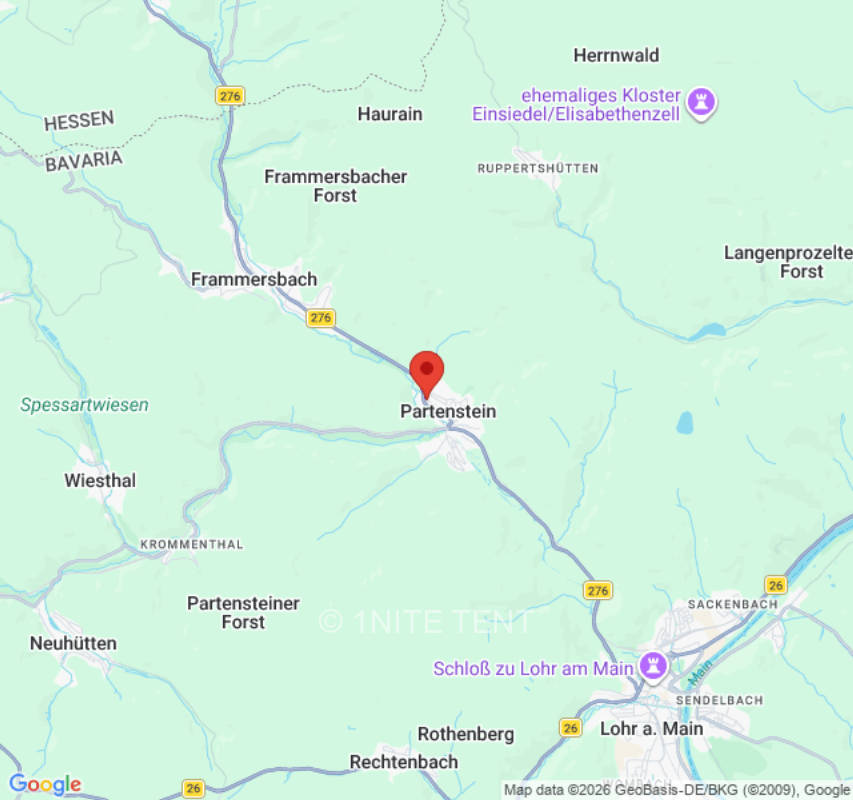 Zeltplatz in Partenstein