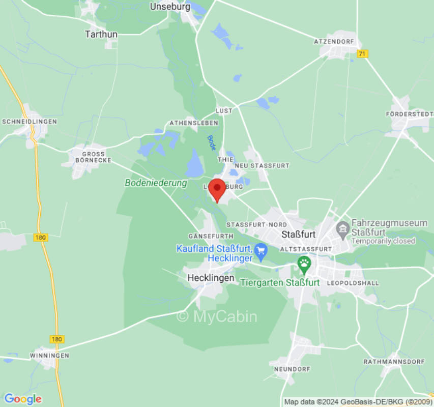 Zelten am R1-Boderadweg am Ortsrand von Löderburg