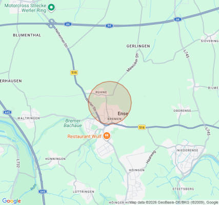 Campsite in Ense