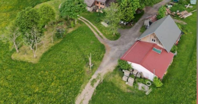 Stellplatz mit Sternenhimmel