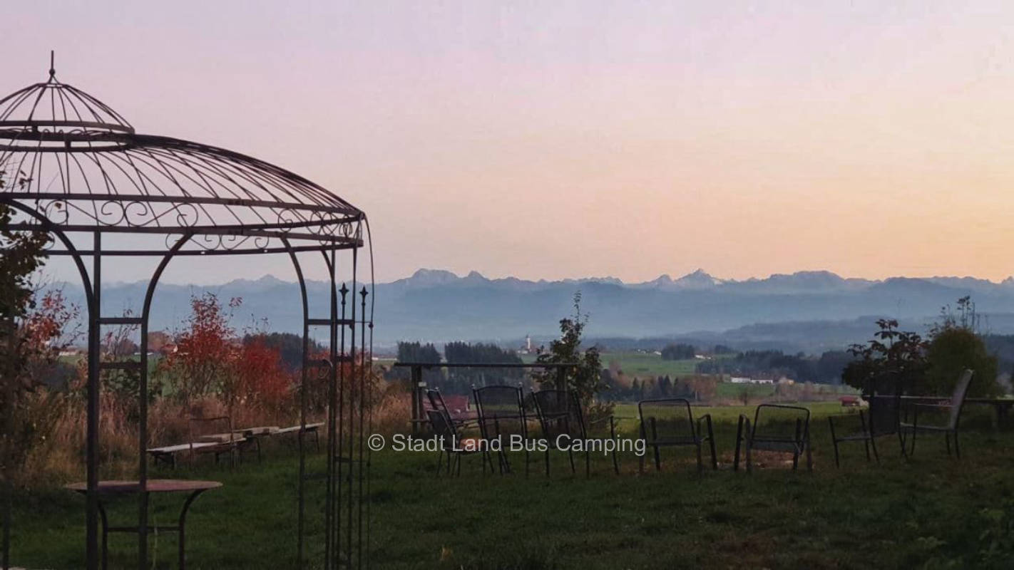 Alpine view three, privater Stellplatz