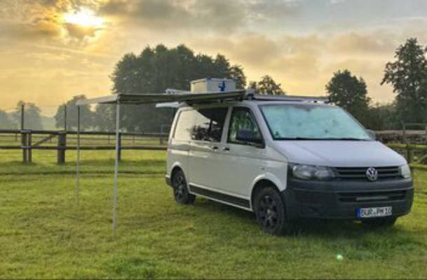 Camping auf dem Land 