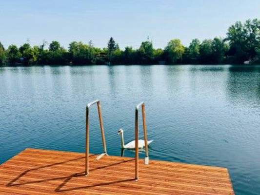 Paradies direkt am Privat See (Preis für 12 Pers.)