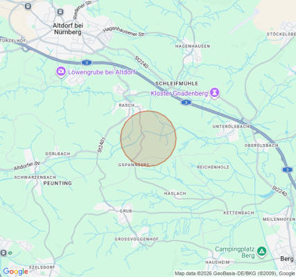 Campground in Altdorf near Nuremberg