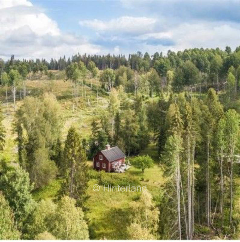 Traumhafte Idylle mitten im Wald in Schweden