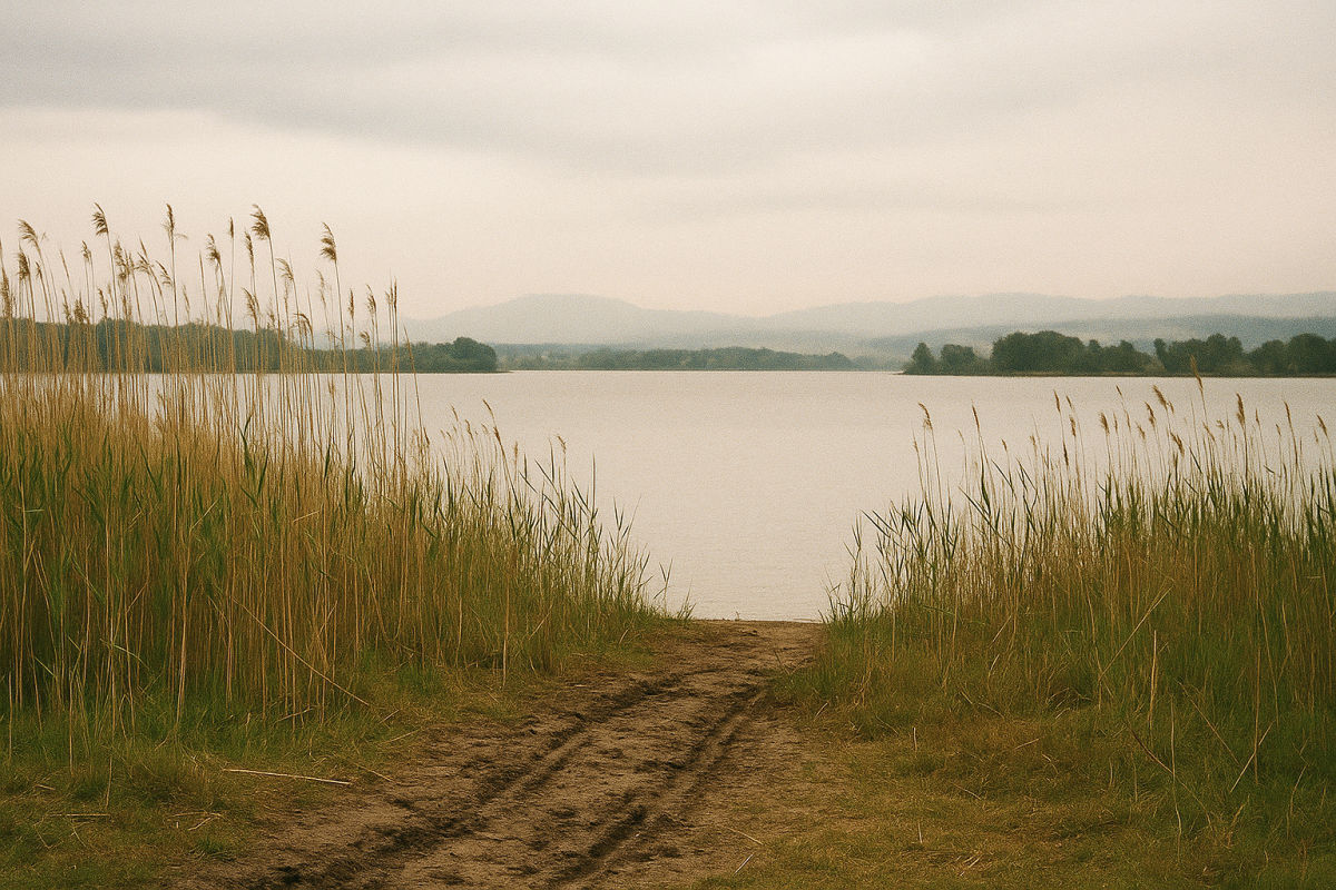 Der Simssee – KI-generiertes Symbolbild