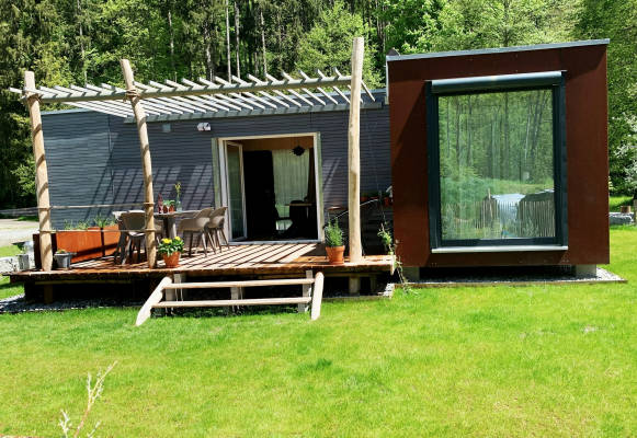 Green oasis tiny home