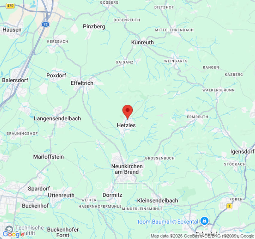 Zeltplatz in Hetzles