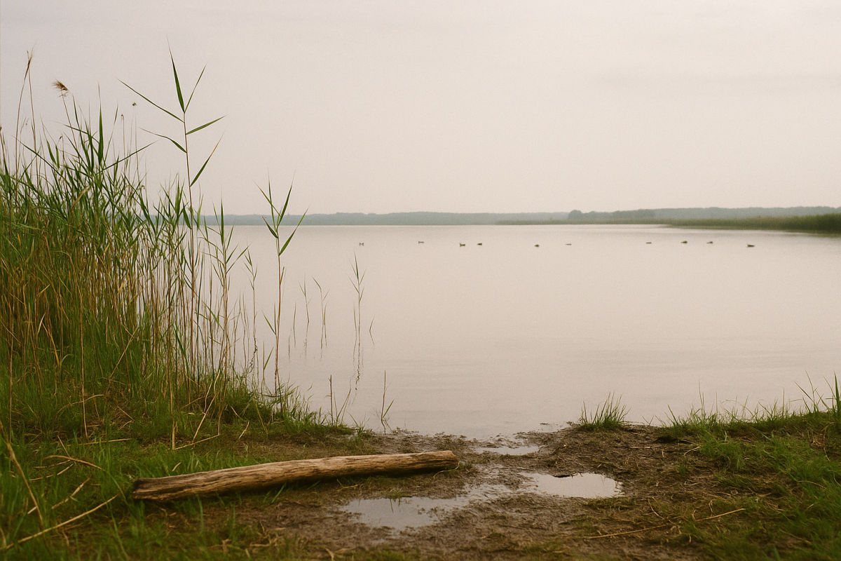 Der Gülper See – KI-generiertes Symbolbild