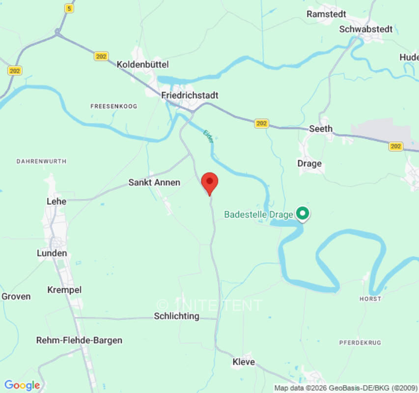 Zeltplatz in Sankt Annen