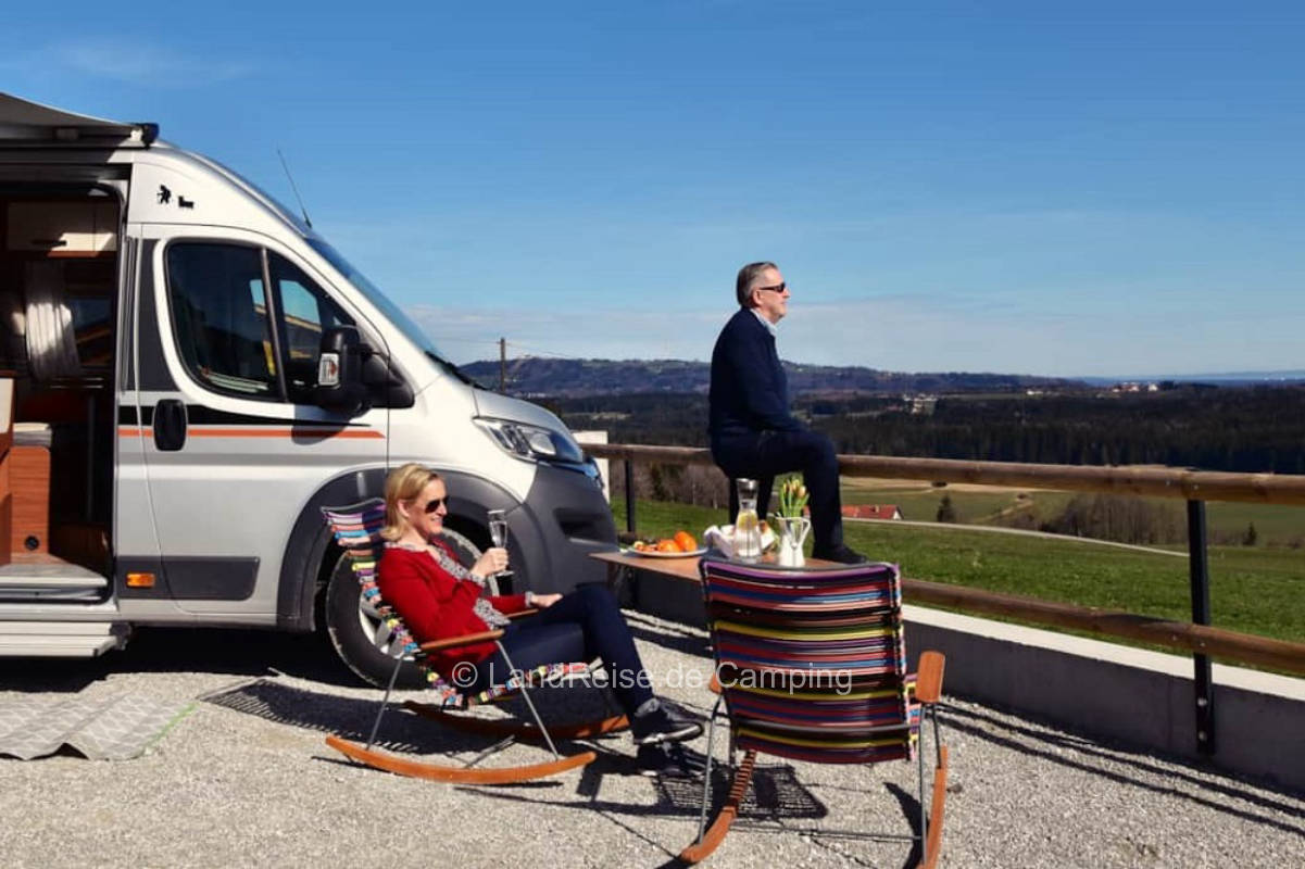 Stellplatz Reh mit einmaligem Panoramablick!