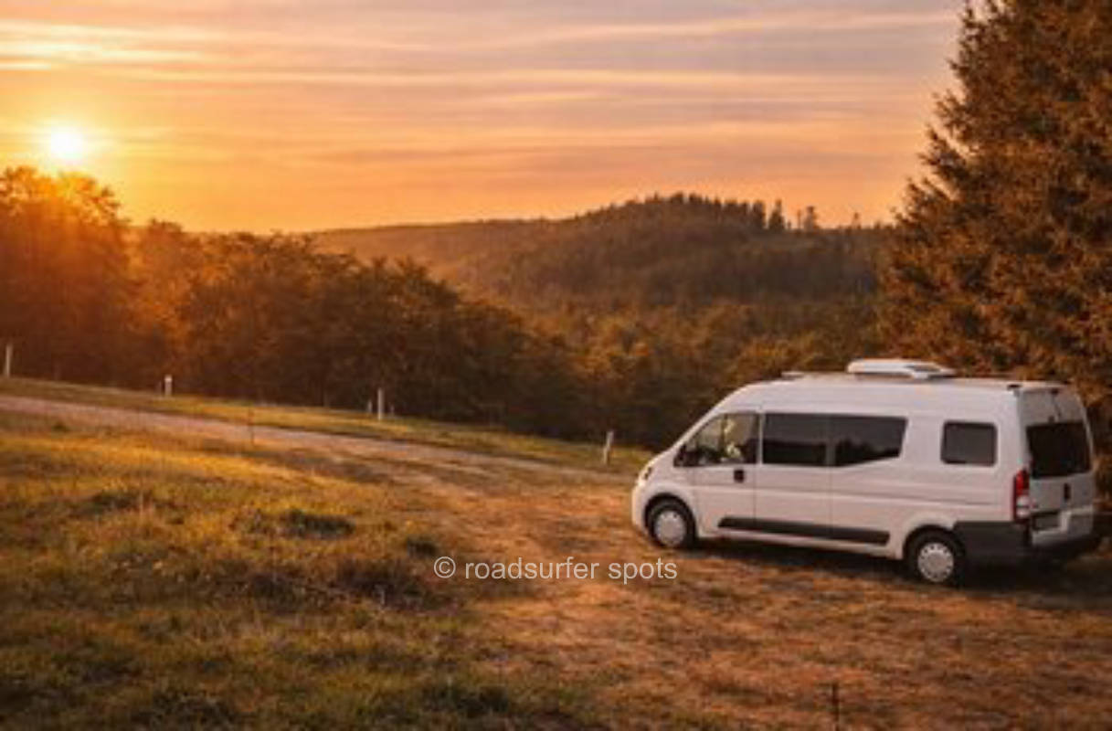 Camping in Alleinlage mit Sternenhimmel