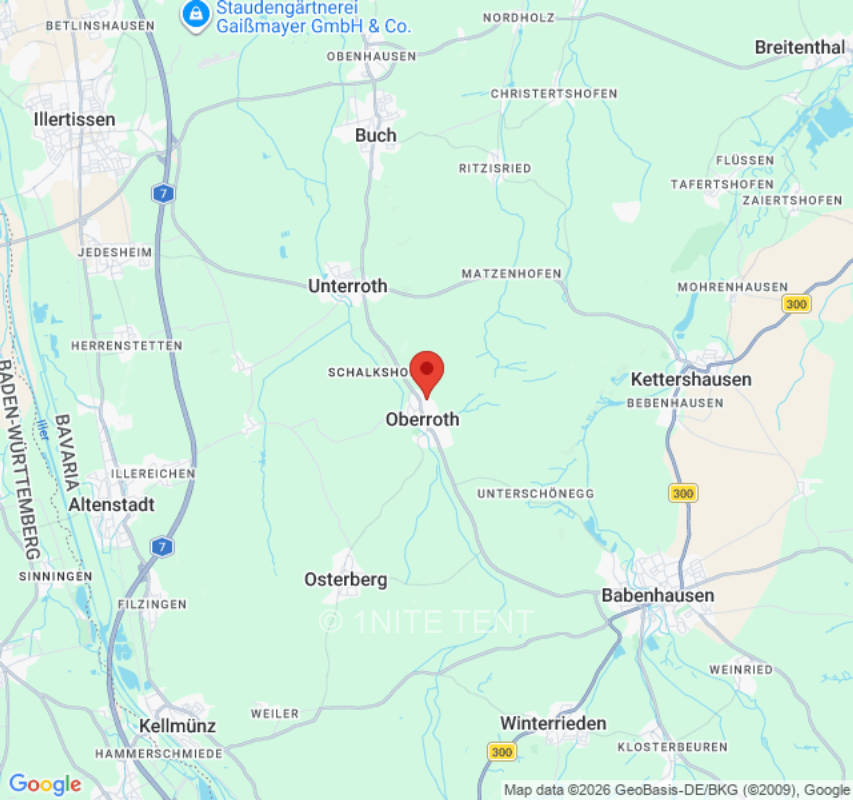 Zeltplatz in Oberroth