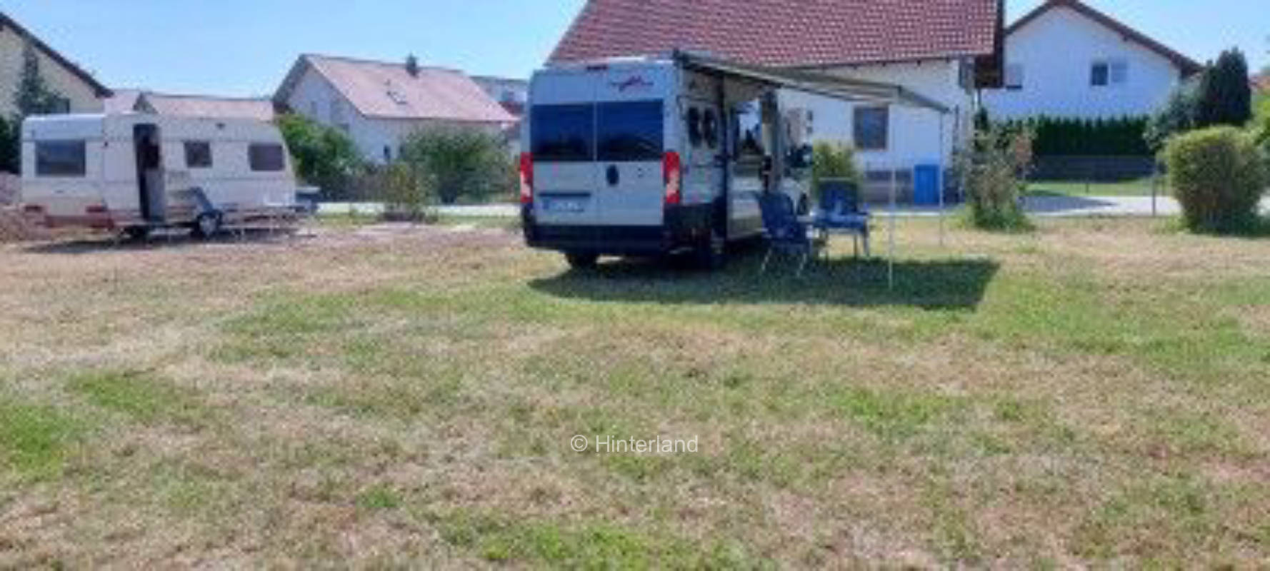 Campen auf dem Bauernhof in Isar Nähe 