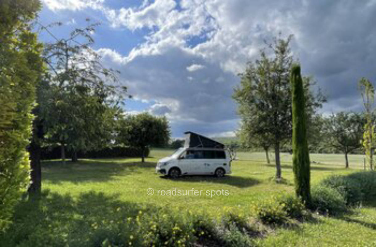 Camping in den Weinbergen