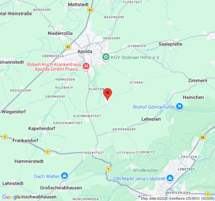 Zeltplatz in Saaleplatte