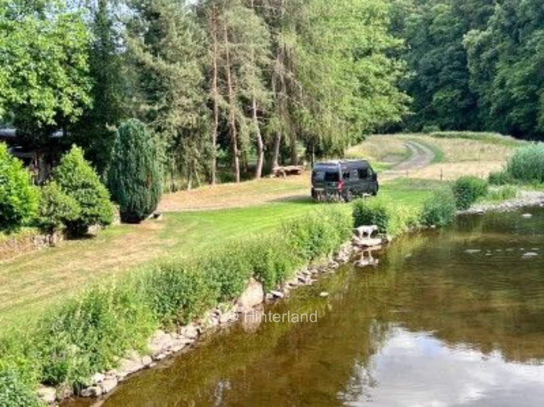 Wunderschöner Platz an der Our in der Südeifel
