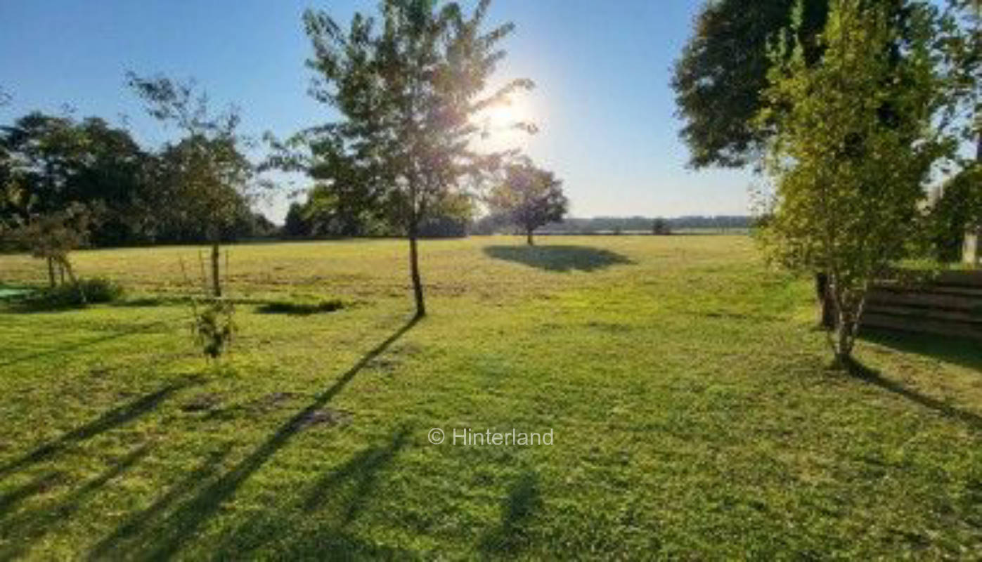 Feldblick in der Nähe der Nordsee