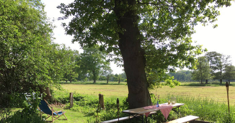 Unter den Eichen an der Weide bei Bremen