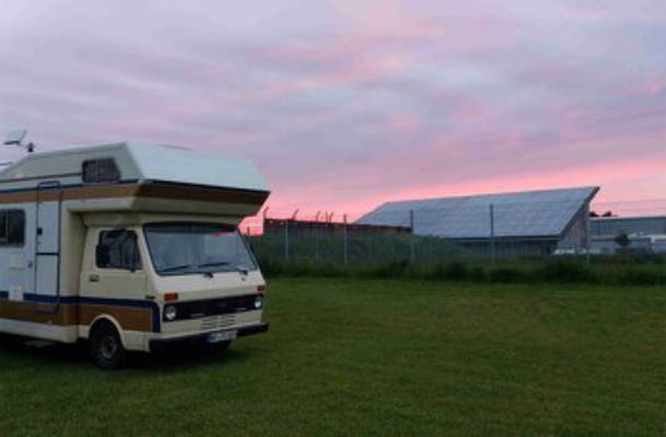 Stellplatz für autarke Wohnmobile in Husum/Nordsee