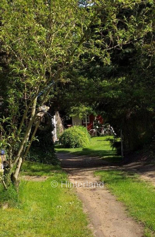A place in the green on the Oder-Neisse cycle path, privater Stellplatz