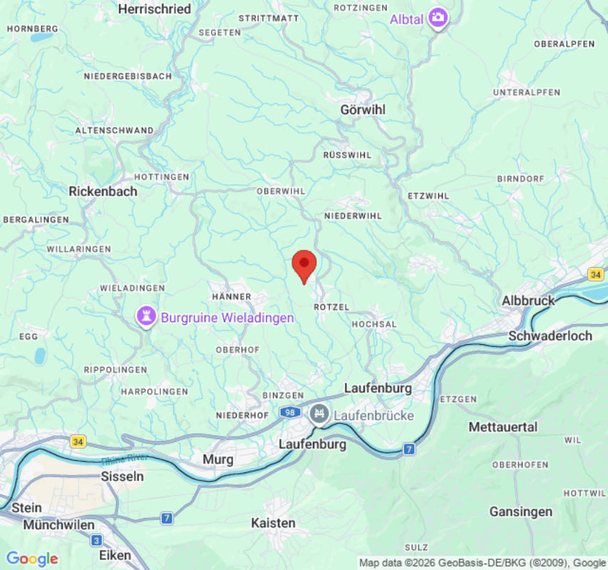 Plätzchen an der Weide mit Alpensicht