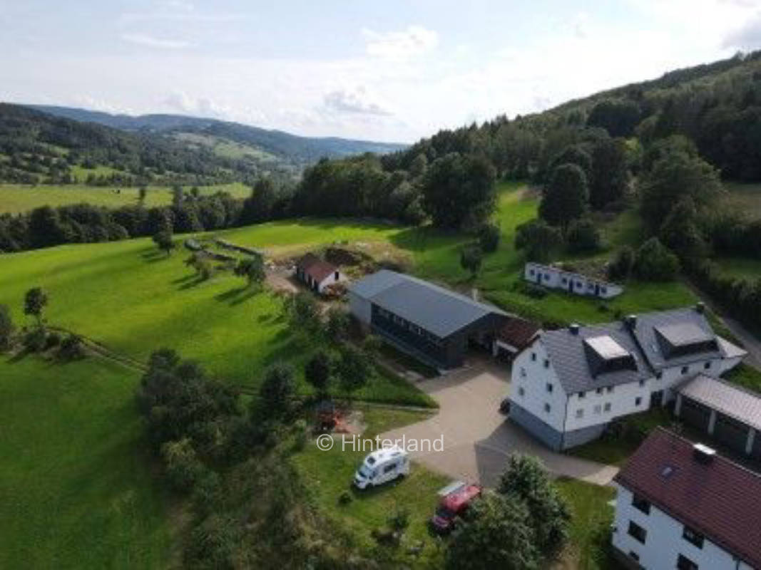 Großartigen Ausblick in's Tal der Sinn