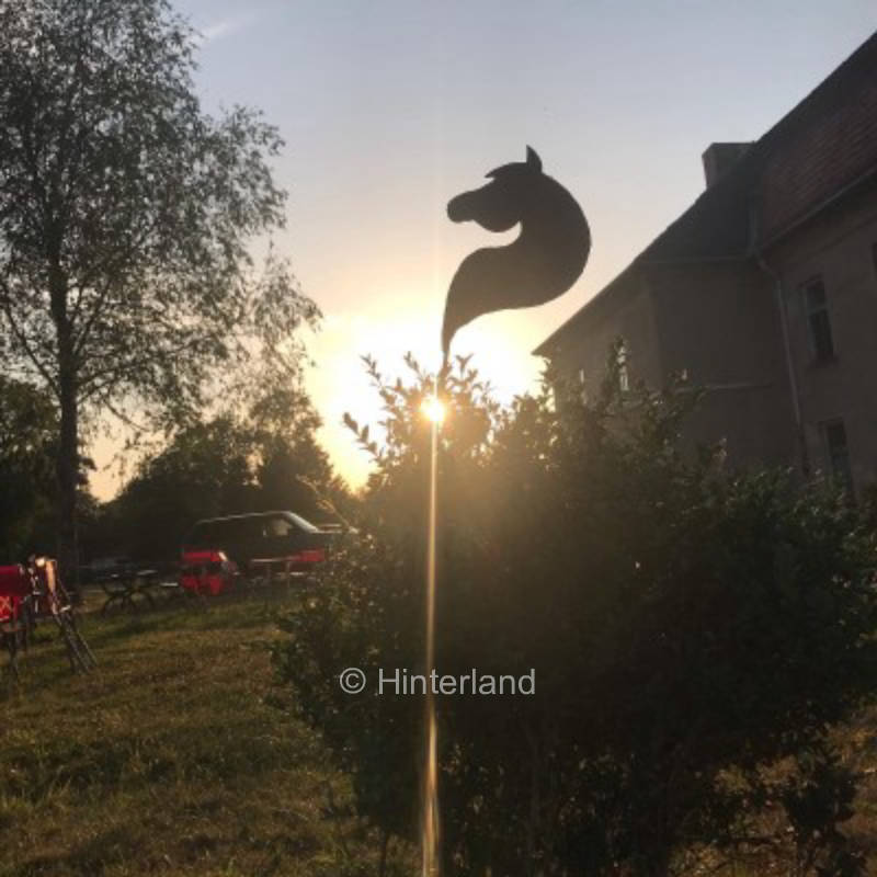 Stellplatz an einem fast 800 Jahre alten Gutshaus