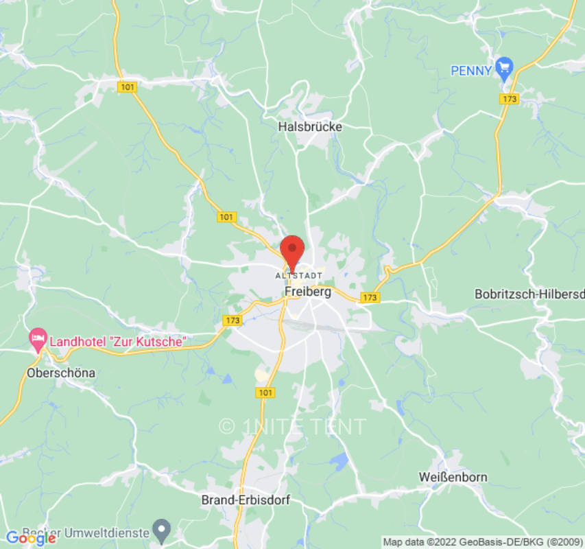 Campground in Freiberg