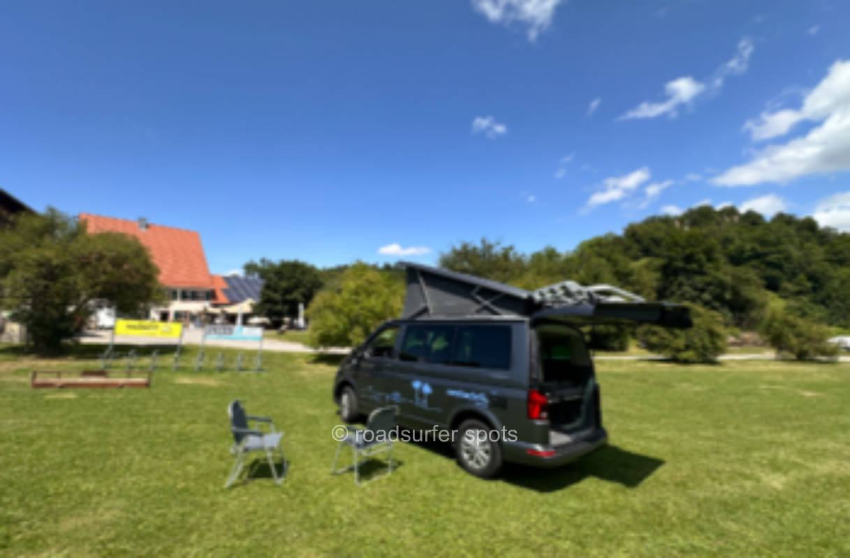 Campingwiese auf dem Hofgut