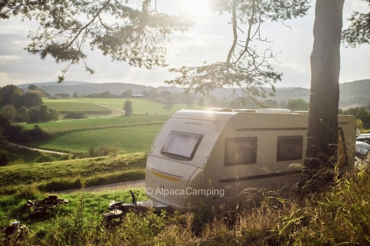 Idyllic pitch on our pony farm