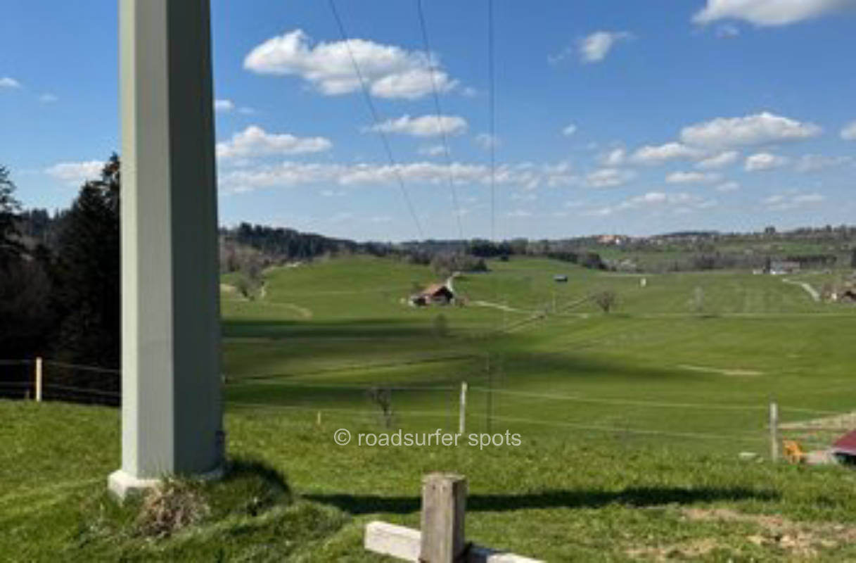 Camping-Stellplatz in ländlicher Umgebung 