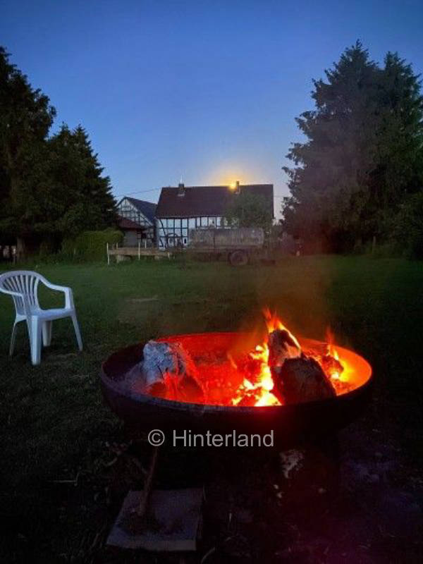 Ein Stück Wiese auf über 300 m mit weitem Blick