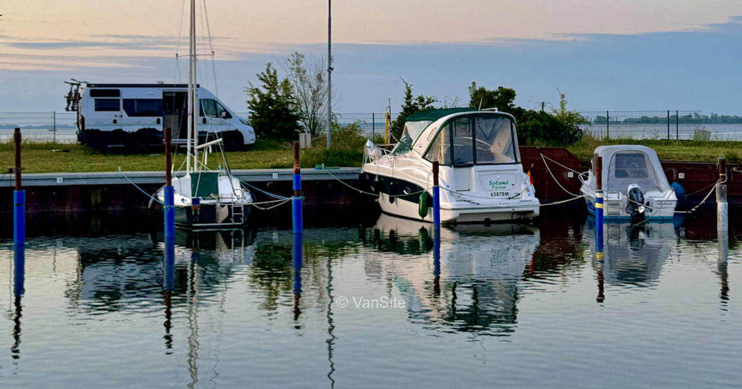 Wassersportverein Parow, privater Stellplatz