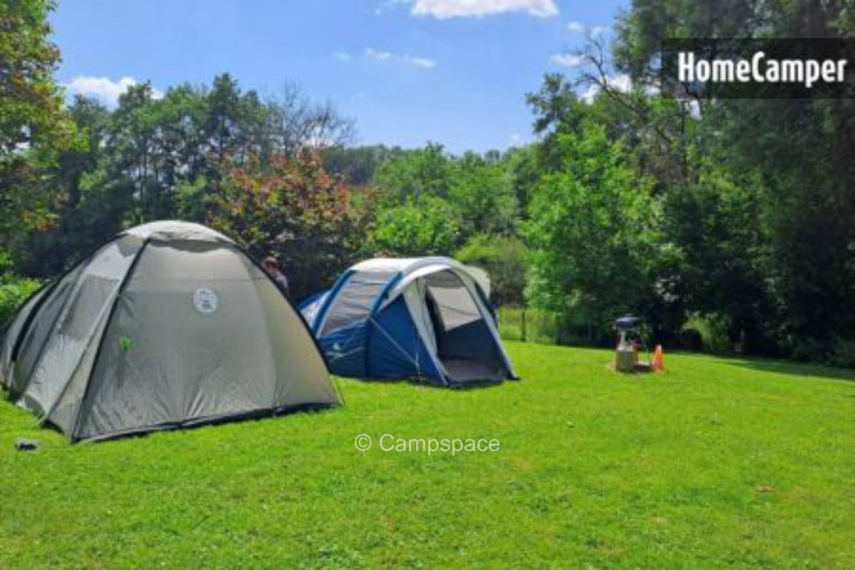 Campspace mit Bachlauf in Mülbach,Eifel Rheinland-Pfalz