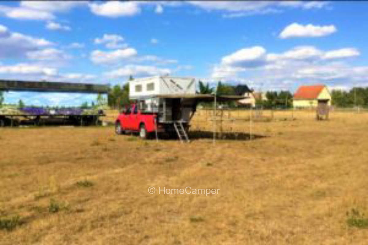 Privater Platz in Hohenleipisch