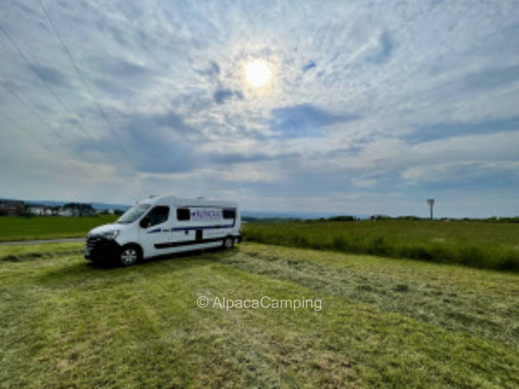 Large meadow with view of Simmern #1