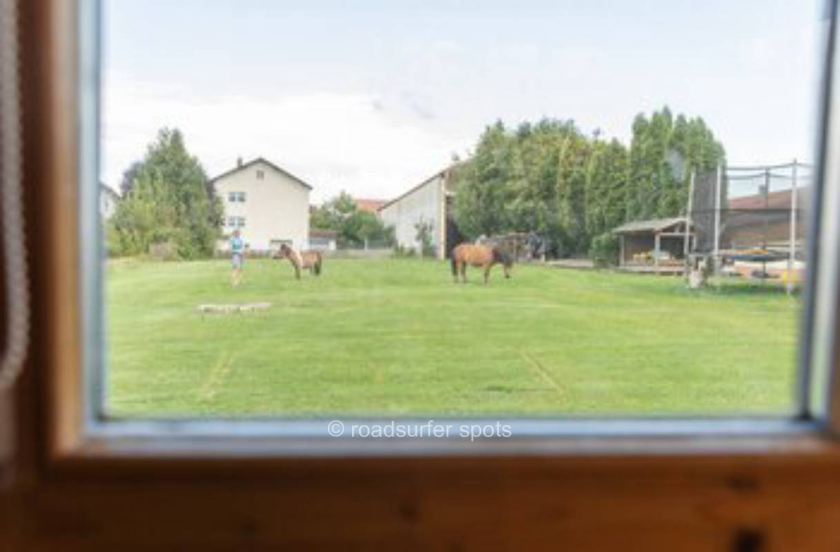 Camping-Stellplatz und Zeltplatz