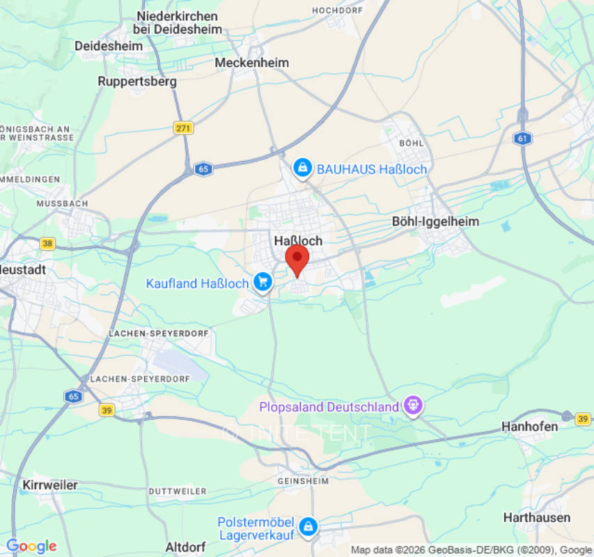 Zeltplatz in Haßloch