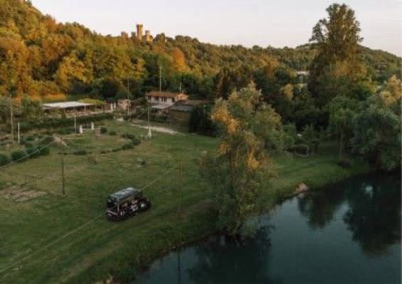 Spot on the banks of the Mincio River
