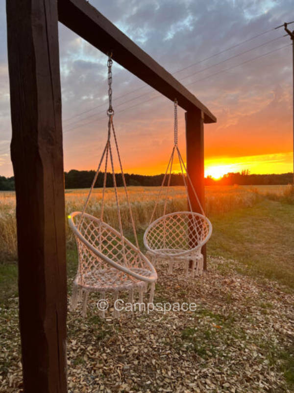 Idyllic camping in Hohenlohe-Franconia
