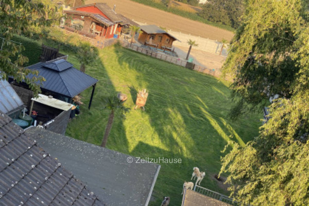 Großes Zelt in der Pottpofe