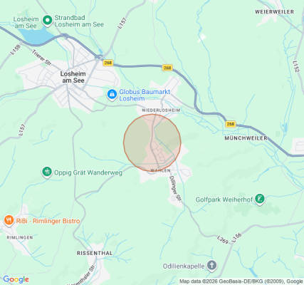 Campsite in Losheim am See