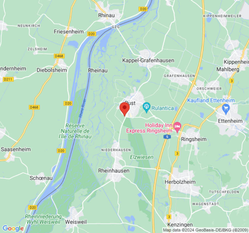 Wiesenstellplatz direkt neben dem Europa Park